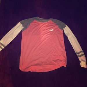 Hollister long sleeve crew neck shirt